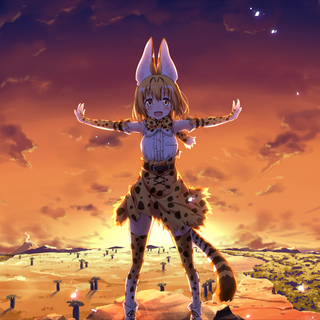 Serval becomes a giant