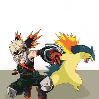 Bakugou and Typhlotion