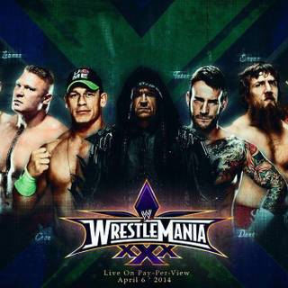 me and Makalah and our 2 kids go and see WWE Wrestlemania 30 I want to see 7 man battle royal