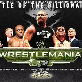 me and Makalah and our 2 kids go and see WWE Wrestlemania 23 I want to see a triple threat match