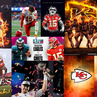 Chiefs Collage Wallpaper