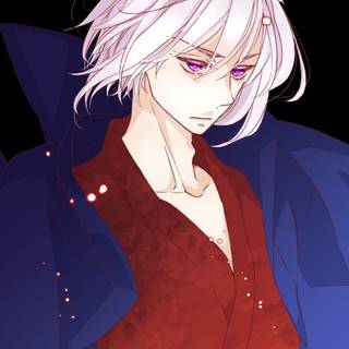 Arctic fox anime man