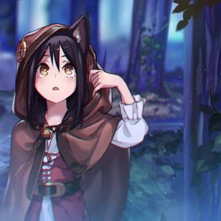 Wolf girl anime