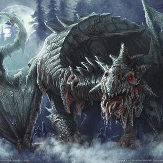 Zombie dragon