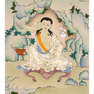 Milarepa Enlightnment Thangkas