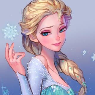 Elsa Fantasy Art