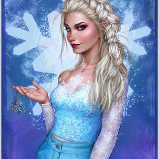 Elsa Fantasy Art