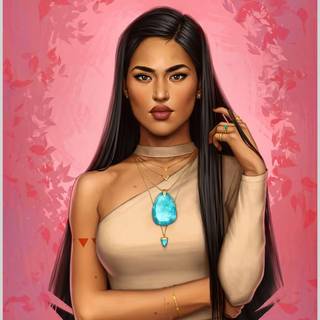 Pocahontas Fantasy Art