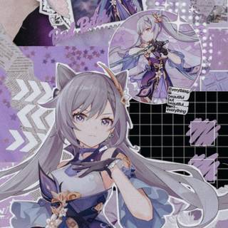 Arctic fox anime girl