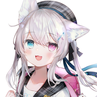 Arctic fox anime girl