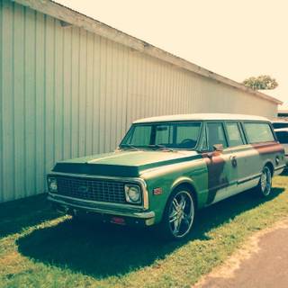 1970 Chevy K5 Blazer Lowered Wagon