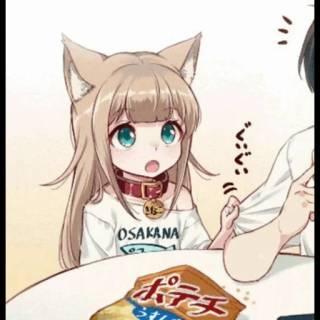 Osakana Neko wallpaper