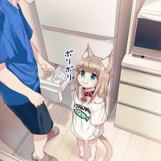 Osakana Neko wallpaper