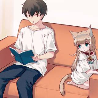 Osakana Neko wallpaper