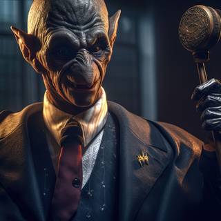 Bat as Judge Artwork