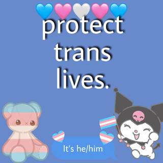 For my trans people out there like myself! 