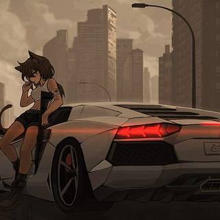 Lamborghini anime