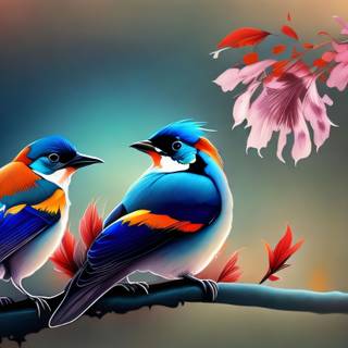 Birds beautiful wallpaper pc