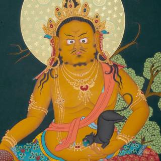 Dzambhala Thangka