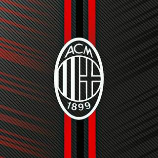AC Milan logo 4k wallpaper