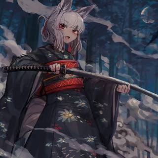 Anime girl HD 1080p wallpaper