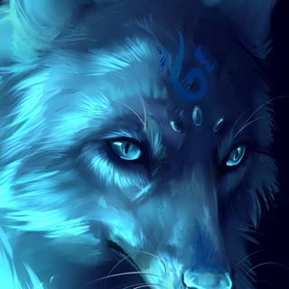 Neon wolf