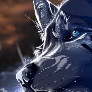 Neon wolf