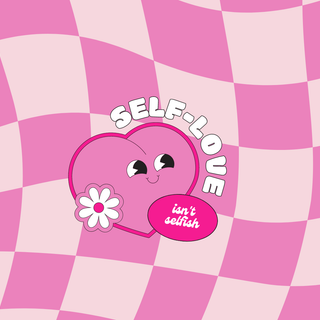 Self love wallpaper (very preppy) 