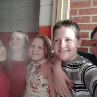 ME AND MY FRIENDS AT THE DANCE 