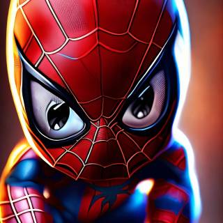 Baby spiderman