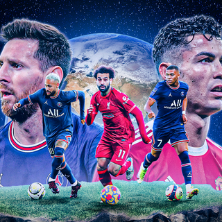 Messi and ronaldo 4k wallpaper clean