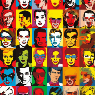 Vivid Pop Art Wallpaper