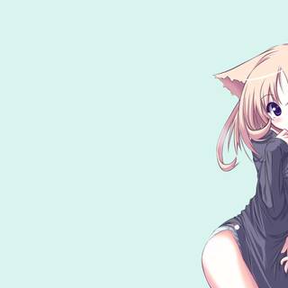 Cat anime girl