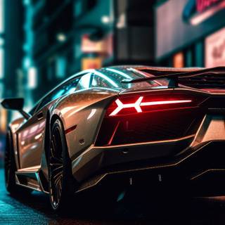 Lamborghini sports car