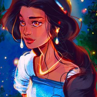 Jasmine  Princess Art