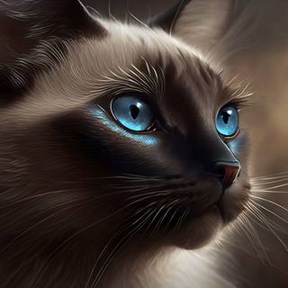 Cute cat 4k wallpaper 