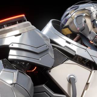 Chiptos X Robot Gorilla Kong Side View Computer Part Robot