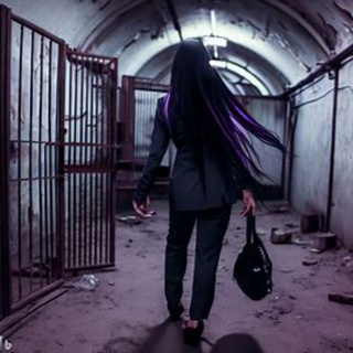 girl in a prison