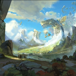 Fantasy world wallpaper