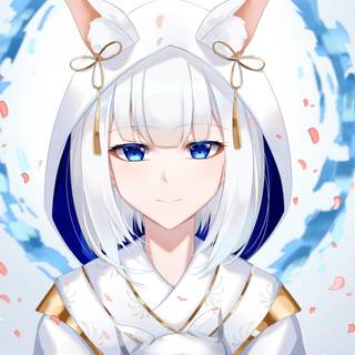 Arctic fox anime girl assassin creed