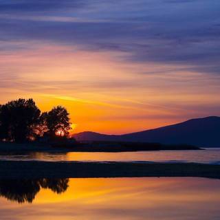 Sunset at the Great Lakes 