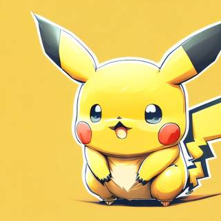 Cute pikachu wallpaper for desktop 