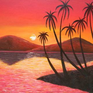 Summer Sunrise at The Beach