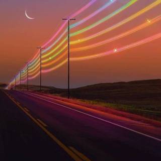 Rainbow Road wallpaper