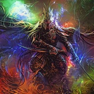 Warrior night HD wallpaper