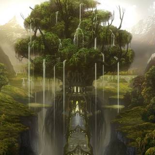Fantasy Jungle tree