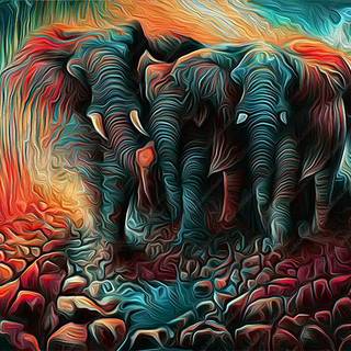 Save the African elephants