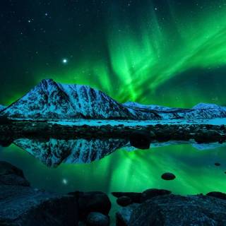 Green Northern Lights