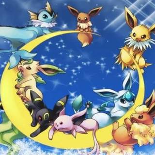 Eeveelutions on the moon