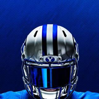 BYU Football Helment